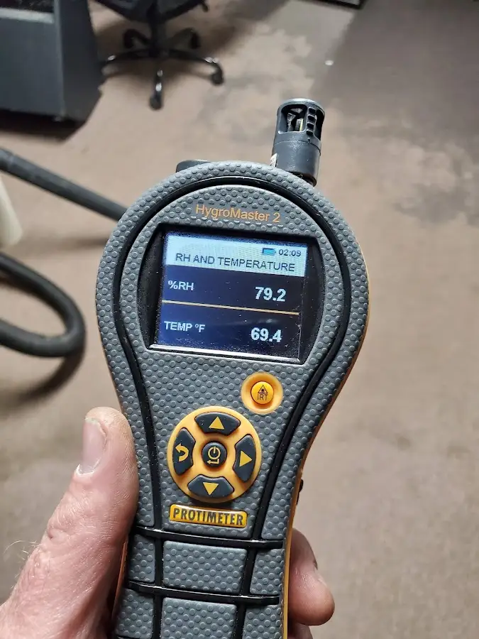 Moisture meter humidity assessment for Mold Remediation & Removal in Pace